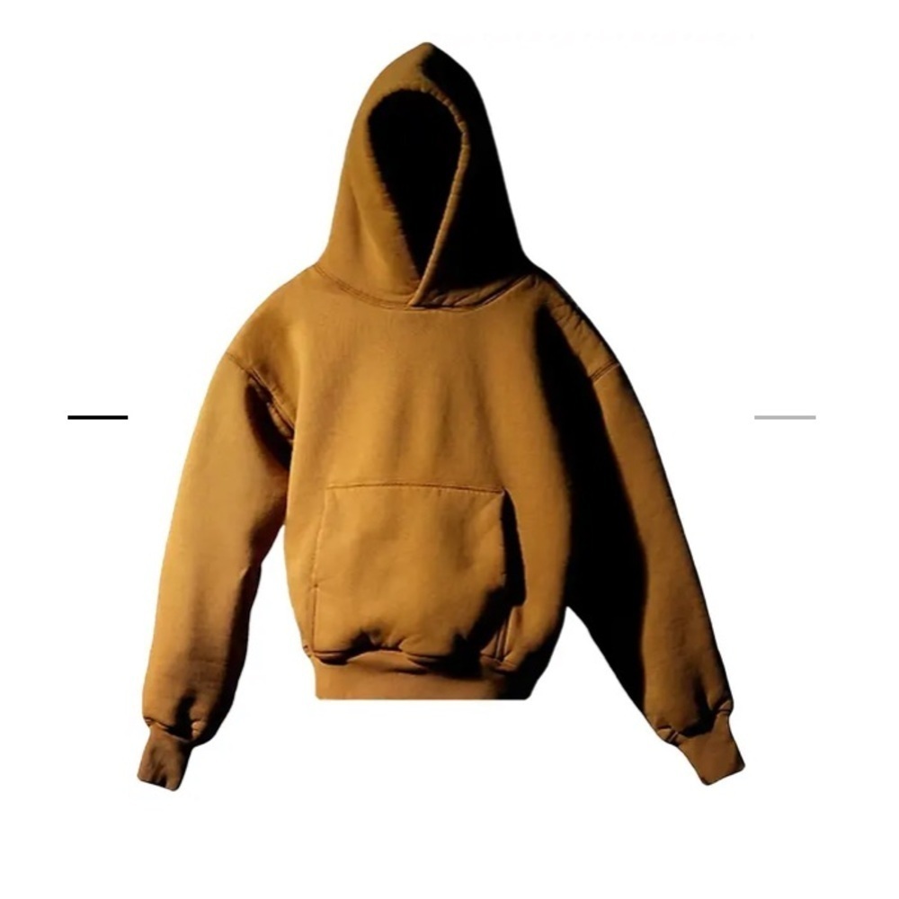 Yeezy YZY GAP Kids Light Brown Double Layer Hoodie Size XXS